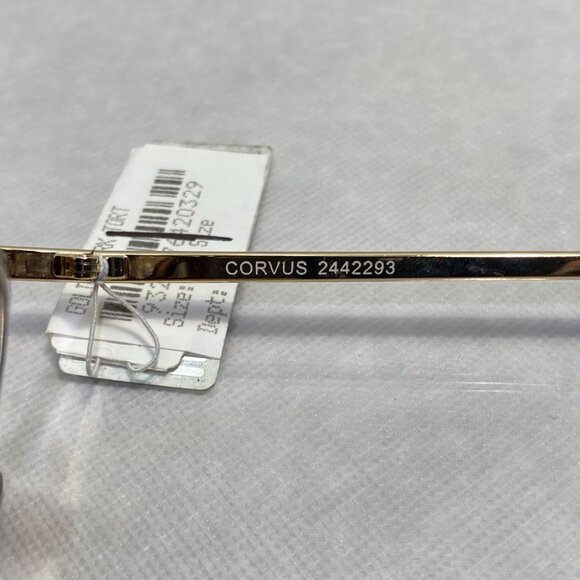 AIRE Corvus Aviator Sunglasses Gold Brown Gradient main image 6
